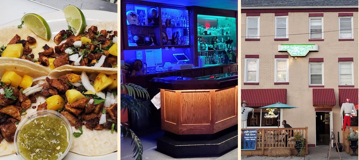 Tony's Top-Cat Bar & Grill Menu